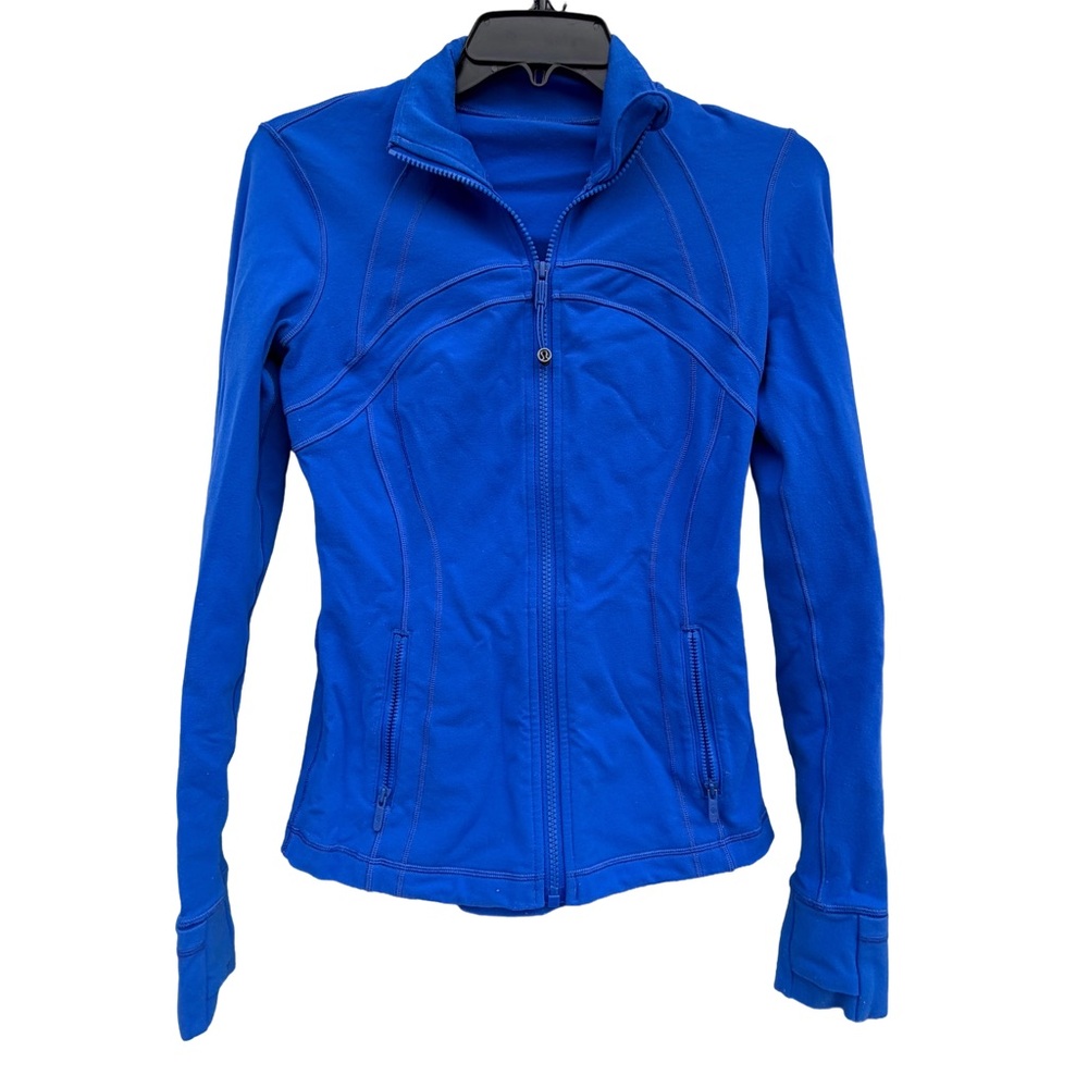 Lululemon define jacket blazer blue tone size 4